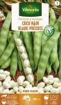 Légumes Secs - Haricot Nain à Ecosser Coco Blanc Précoce  - PACKAGING_RECTO